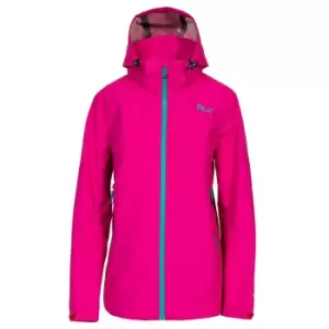 Trespass Womens/Ladies Gayle Waterproof Jacket (M) (Fuchsia)