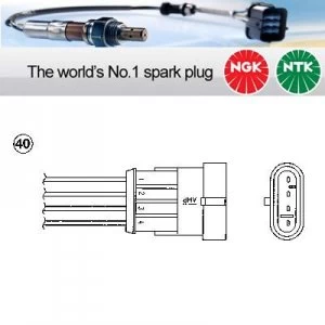 NGK NTK Oxygen O2 Lambda Sensor OZA659-EE31 OZA659EE31 (1613)