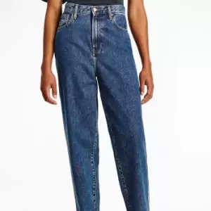 Tommy Jeans Womens Recycled Callie Balloon Jeans - Denim Dark - W30