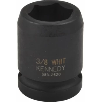 Kennedy - 3/8' Whit Impact Socket 1/2' Sq Dr