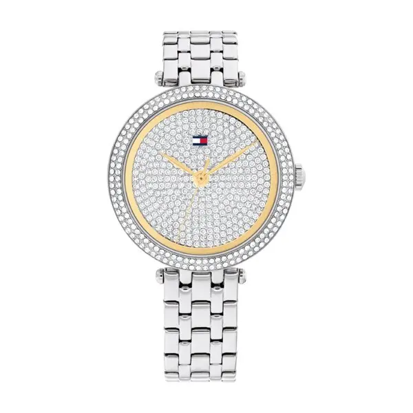 Tommy Hilfiger 1782722 Natalie Stone Set Bracelet Watch - W95341