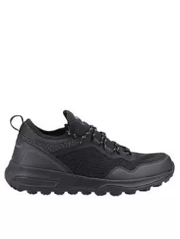 Hush Puppies Marlen Active Trainer, Black, Size 6, Men