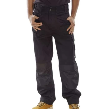 Click Premium Multi Purpose Trousers Black - Size 42T
