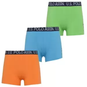 US Polo Assn 3 Pack Trunks - Blue