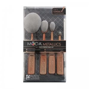 ROYAL & LANGNICKEL Moda Metallics Rose Gold Brush Set