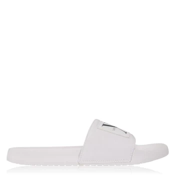 Calvin Klein Jeans Vital Nylon Sliders - White