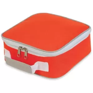 Shugon Sandwich Lunchbox (4 Litres) (Pack of 2) (One Size) (Orange/Light Grey) - Orange/Light Grey