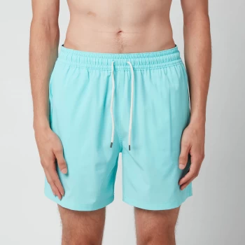 Polo Ralph Lauren Mens Traveller Swimming Trunks - Hammond Blue - L