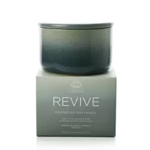 Serenity Ceramic Revive Candle 430g Blue