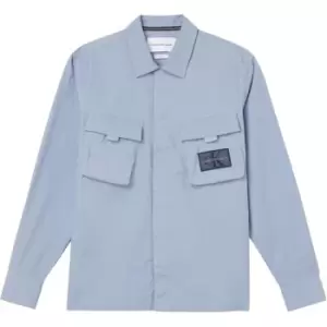 Calvin Klein Jeans Utility Cargo Overshirt - Blue