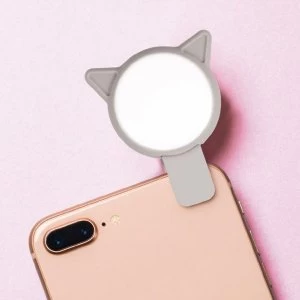 Cat selfie light