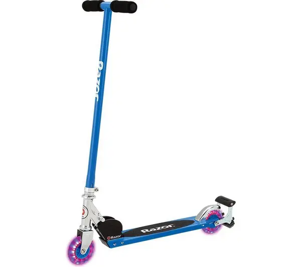 RAZOR S Spark Sport Folding Kids Kick Scooter - Blue