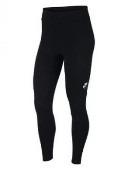 Nike Air NSW Legging - Black, Size XL, Women