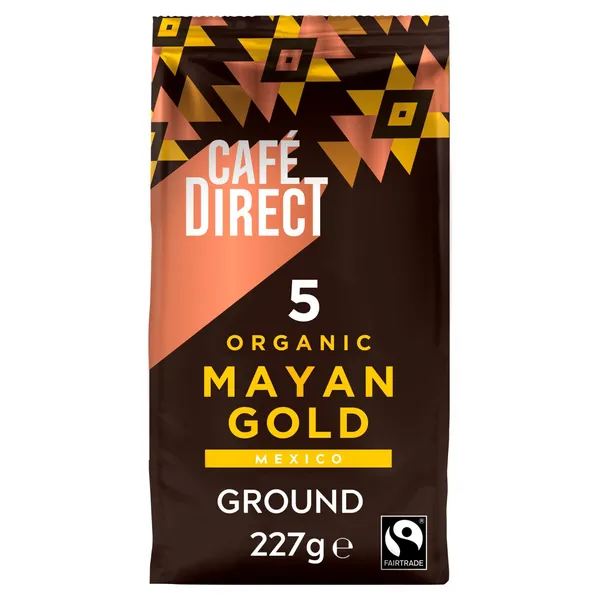 Cafe Direct organic Mayan Gold Ground Coffee 227g