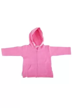 Full Zip Brushed Fleece Hoodie