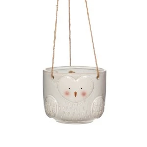 Sass & Belle Olivia Owl Hanging Planter