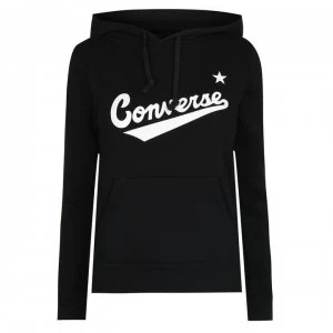 Converse Nova Logo Hoodie Ladies - Black 001