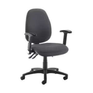 Dams MTO Jota High Back Operator Chair with Folding Arms - Panama Red