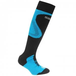 Salomon XMax Socks Junior Boys - Black/Blue