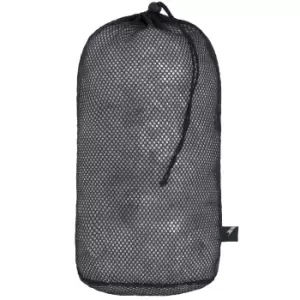 Trespass Zenith Large Mesh Drawstring Stuffsack (One Size) (Black)