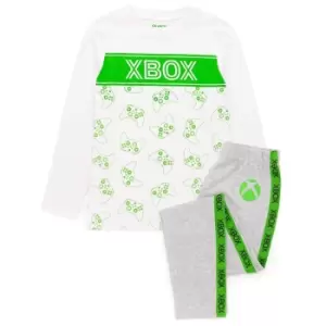 Xbox Girls Long-Sleeved Pyjama Set (10-11 Years) (White)