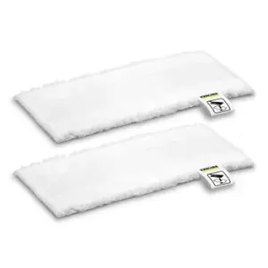 Karcher Steam Cleaner Fitted Cleaning Cloth, Pack Of 2