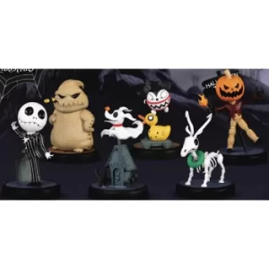 Beast Kingdom The Nightmare Before Christmas Mini Egg Attack Figurine 6pc Set