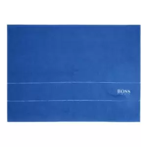 Boss Plain Bath Mat - Blue