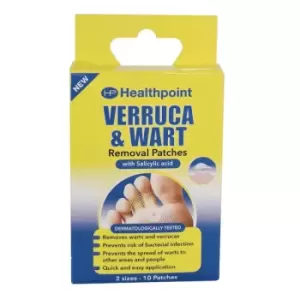 Healthpoint Verruca & Wart Removal Patches 10 pcs