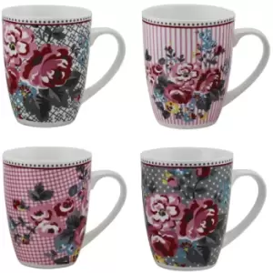 Premier Housewares Pippa Mugs - Set of 4