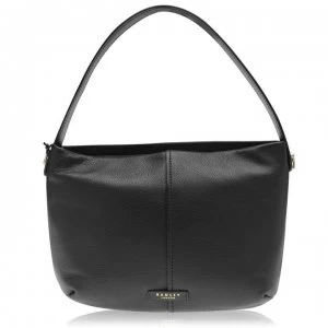 Radley Rose Castle Large Zip Top Multi-Way Bag - BLACK MULTI