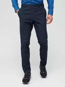 BOSS C-genius-w-233f Slim Fit Formal Trousers - Dark Blue, Dark Blue, Size 50=Uk34In, Men