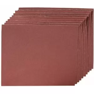 Silverline - Emery Cloth Sheets 10pk - 180 Grit