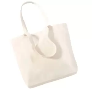Westford Mill Organic Cotton Shopper Bag - 16 Litres (One Size) (Natural)