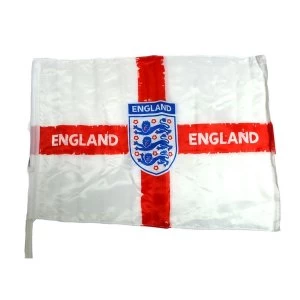 England Distressed Crest Car Flag 48 x 30 CM