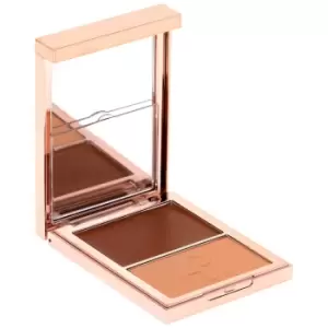 PATRICK TA Major Skin Creme Foundation and Finishing Powder Duo 21g (Various Shades) - Deep 1