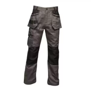 Regatta Mens Incursion Work Trousers (36R) (Iron Grey) - Iron Grey