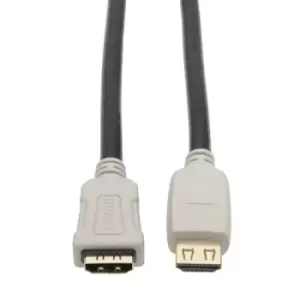 Tripp Lite P569-010-2B-MF High-Speed HDMI Extension Cable (M/F) - 4K 60 Hz HDR 4:4:4 Gripping Connector 10 ft.