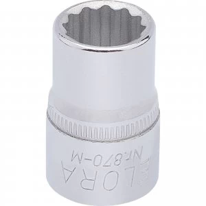 Elora 3/8" Drive Bi Hexagon Socket Metric 3/8" 11mm