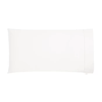 Bedeck of Belfast Finelinens 1000TC Plain Dye Large Pillowcase - CHALK