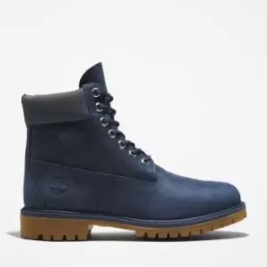 Timberland Premium 6" Boot For Men In Navy Dark Blue, Size 9