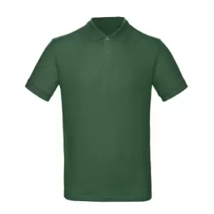 B&C Mens Inspire Polo (XL) (Racing Green)