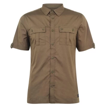 Firetrap Utility Shirt Mens - Khaki