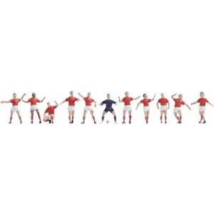 NOCH 15985 H0 Figures Football Team Red/White