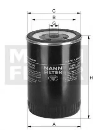Fuel Filter WK950/3 by MANN