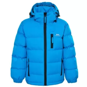 Trespass Boys Tuff Hooded Jacket (5-6) (Blue)