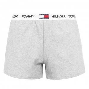 Tommy Bodywear Cotton Flag Shorts - Grey HeatherP6S