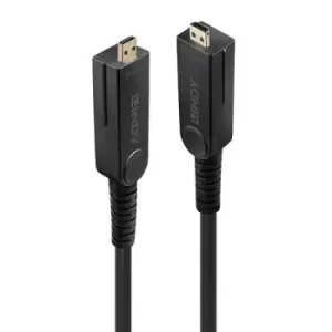 Lindy 30m Fibre Optic Hybrid Micro-HDMI 18G Cable