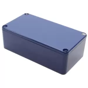 Hammond 1590B2Cb Enclosure, Multipurpose, Alum, Blue