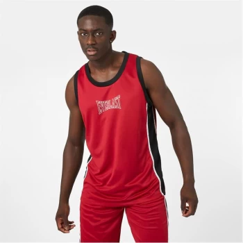 Everlast x Ovie Soko Premium Basketball Jersey - Red